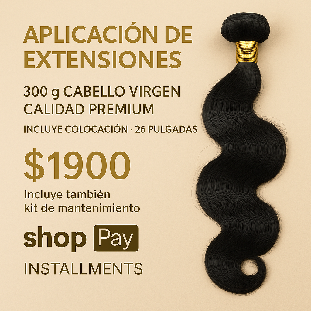 Extensiones de cabello