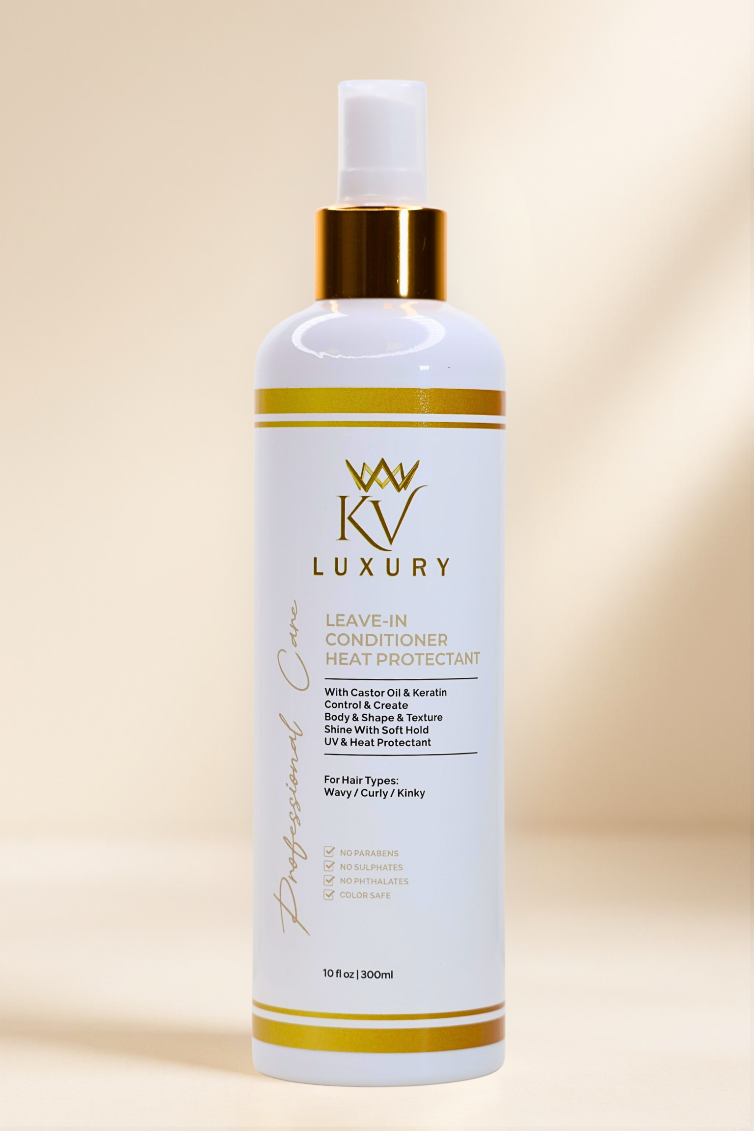 KV LUXURY-LEAVE-IN CONDITIONER HEAT PROTECTANT